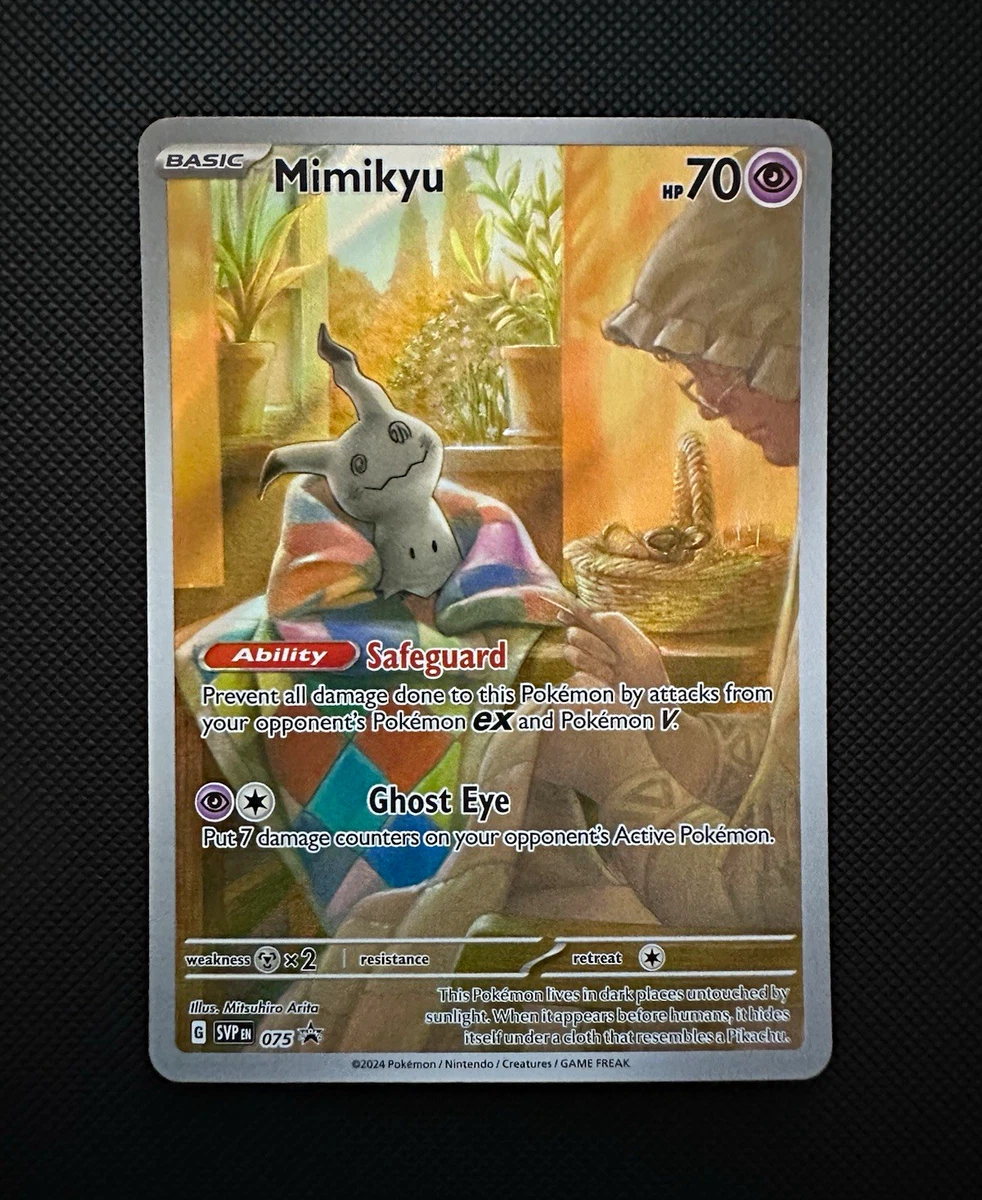 Mimikyu 075 Sv: Scarlet & Violet Promo Cards for sale | eBay