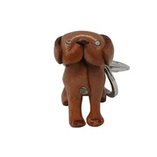 Handcrafted Dog Keychain Purse Bag Charm Lobster Clasp & Ring #J4-G