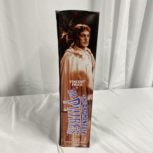 The Abominable Dr.Phibes:12" Collector Figure/Vincent Price his 100th film, NIB - Picture 4 of 6