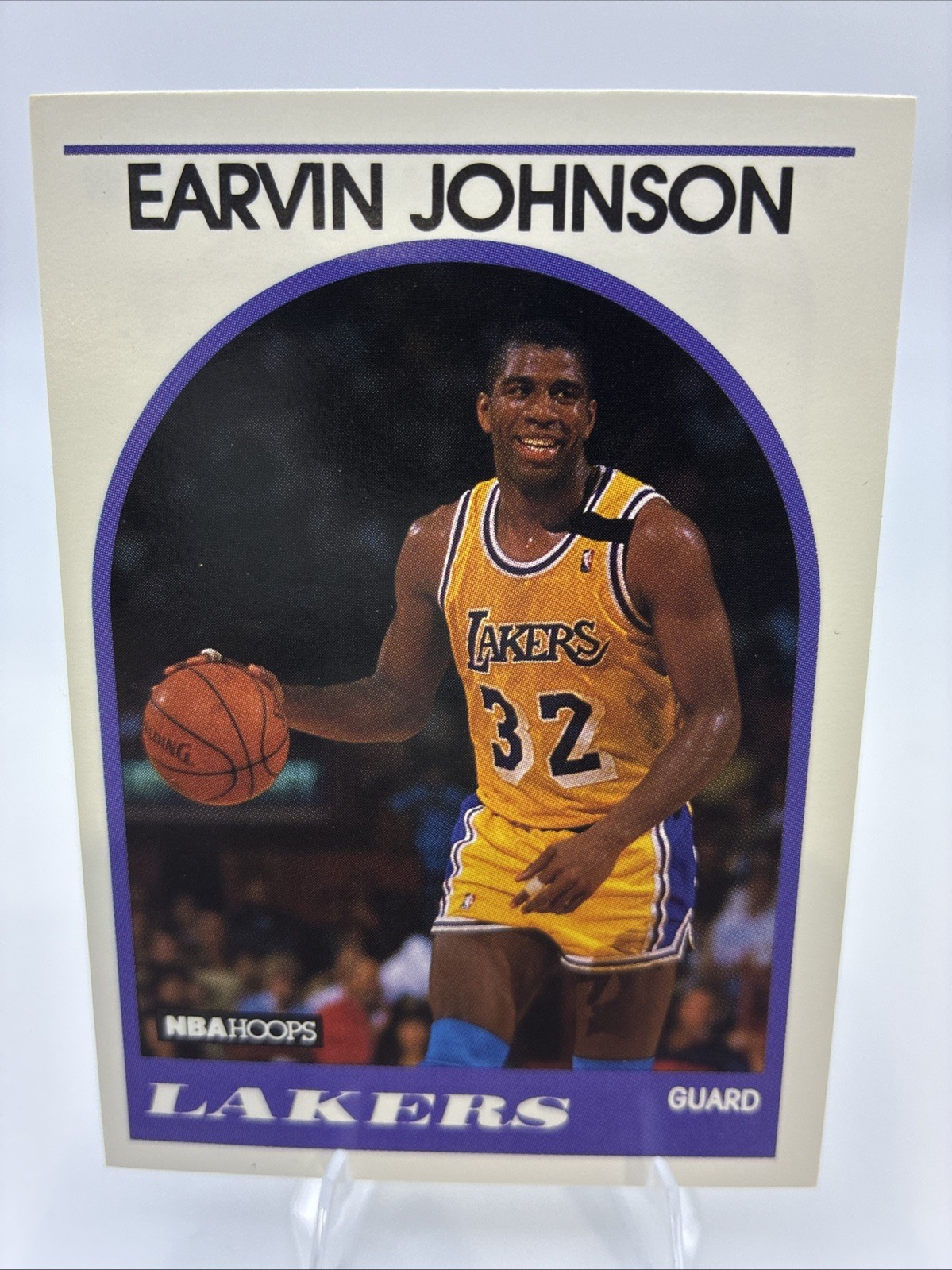 1989-90 NBA Hoops - Magic Johnson #270 - Los Angeles Lakers