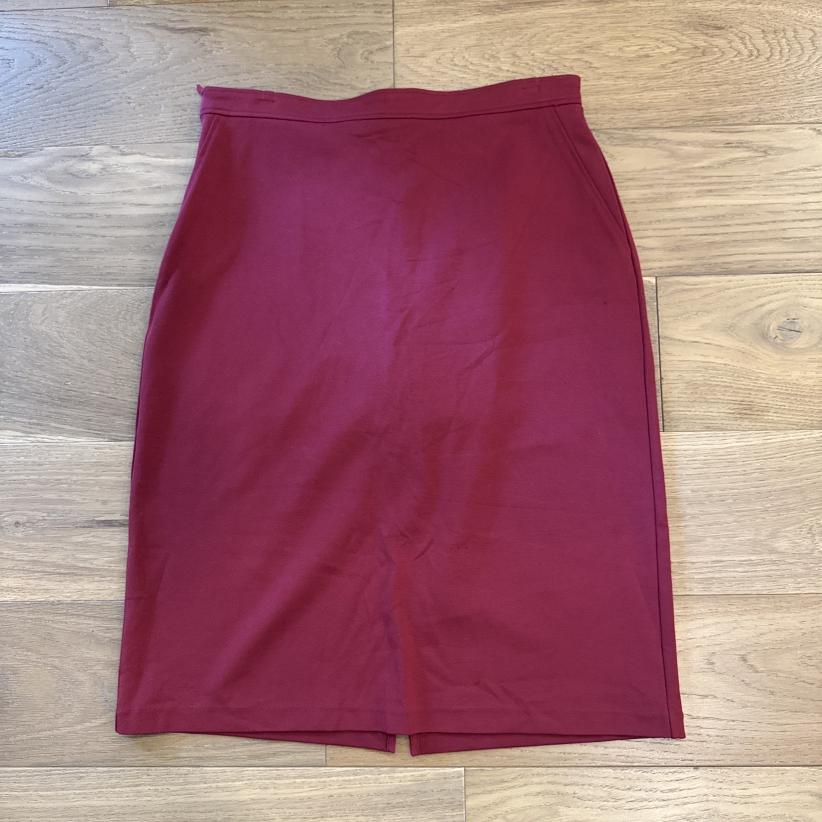 Popilush Burgundy Shapewear Pencil Skirt XXL NWT Built In Shorts