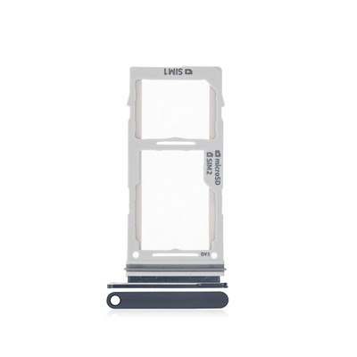 DUAL Sim Card Tray Replacement Part For Samsung S10/S10e/S10 Plus BLACK