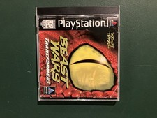 Beast Wars Transformers (Sony PlayStation, 1997) PS1 Game w/ Manual