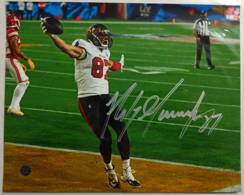 Rob Gronkowski Signed Autographed Tampa Bay 8x10 Photo COA #PC481604 AUTO