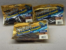 Obsolete Vintage Berkley 4" Power Tubers, Tournament Strength (3) 8 packs