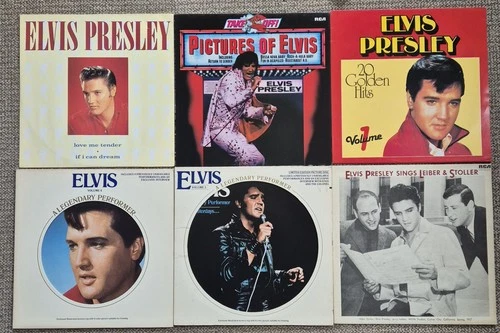 JOB LOT 6 x Elvis Presley LP Vinyl Record Albums LOT 10