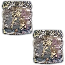 Shellback King Neptune's Court, Mermaid and Pollywog Collectible Challenge Coin