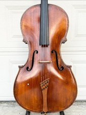Antique 4/4 Cello   Italy 1812 Labeled   With 18,000 Appraisal