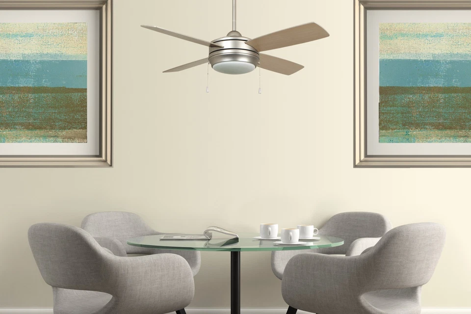 Craftmade LAV444LK-LED Laval 44" 4 Blade Indoor Ceiling Fan - - Nickel - Image 4 of 4