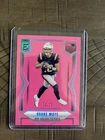 Drake Maye 2025 Donruss Elite FOTL Pink 12/13