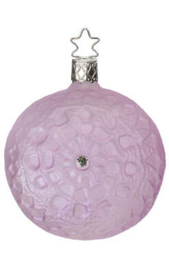 Inge Glas LE Swarovski Pink Home Made Kugal 11105H009 German NEW w/FREE Gift Box