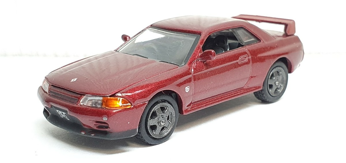 日産 - targa GTR THE ENGINE２ 1/64 Targa Taccar The Engine NISSAN SKYLINE GT-R R34 BLACK