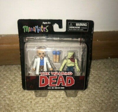 Walking Dead Minimates - Alice & Zombie Actionfigur - Diamond Select - Sealed