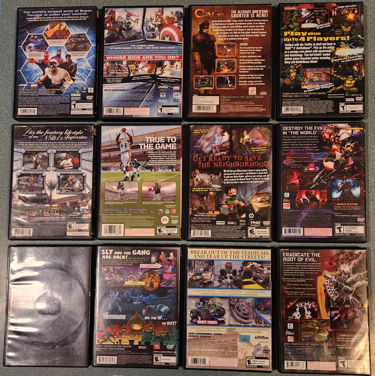 PlayStation 2 Sony PS2 Game Lot You Pick! TESTED Contra Wrath LEGO