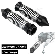 Left Right Handlebar Hand Grips For Harley Fat Bob FXFB 107 FXFBS 114 Deluxe
