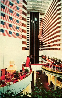 Hyatt Regency Indianapolis Interior Postcard Unposted
