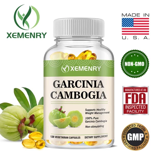Garcinia Cambogia 1500mg - Premium Fat Burning 95% HCA, Natural Weight Loss