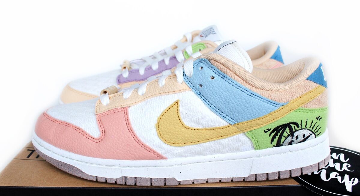 Nike Dunk Low SE W Sun Club Multi Peach Pink UK 5 8 9 10 11 Nike Dunk Low SE W Sun Club Multi Peach Pink UK 5 8 9 10 11