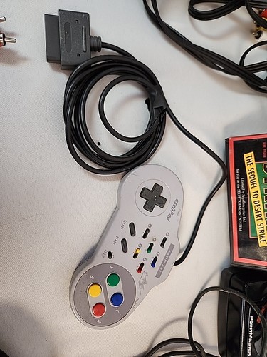 Atari PointMaster Joystick Snes Turbo Controller Asciiware Pad Sega Genesis Con - Picture 3 of 21