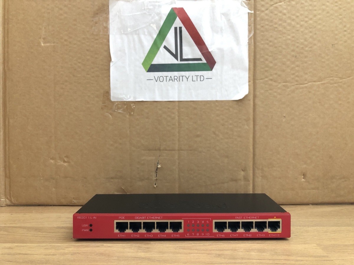 MikroTik Routerboard RB2011il-IN with No PSU + No Bracket RB2011