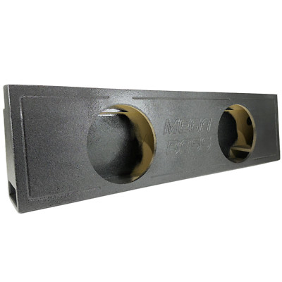 2001-2006 Chevy Silverado 1500 Crew Cab Truck Dual 12'' Sub Subwoofer Box
