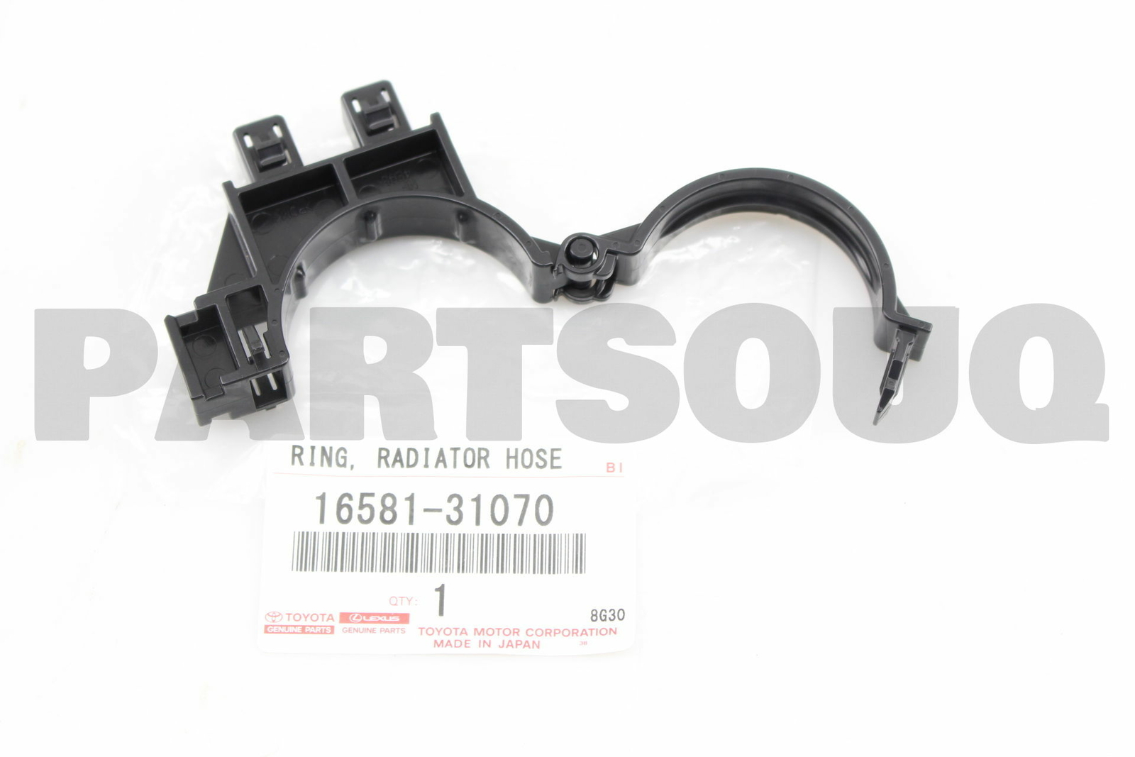 1658131070 Genuine Toyota CLAMP, HOSE(FOR RADIATOR HOSE NO.2 