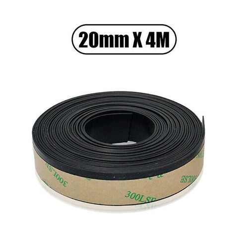 4M Goma Sello Climático Tira Borde de moldeo Recorte Coche Puerta Ventana Protector - Imagen 10 de 12