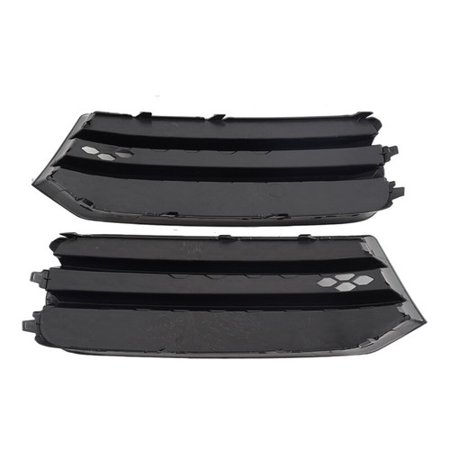 LH+RH Front Bumper Fog Light Cover Grill Grille Bezel For Audi A1 8X 2015-2018 - Picture 9 of 10