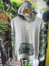 Macy  s Epic Threads hooded youth size XL gray camo.