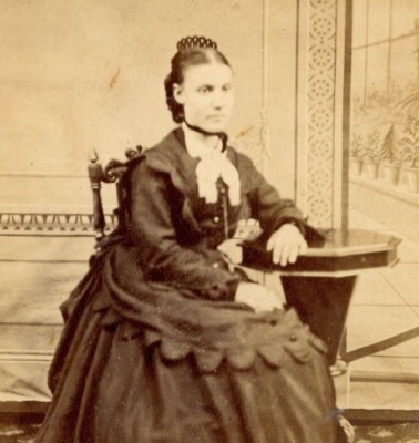 CDV Carte De Visite A Findlow Smith St Warwick lady photograph #37 portrait