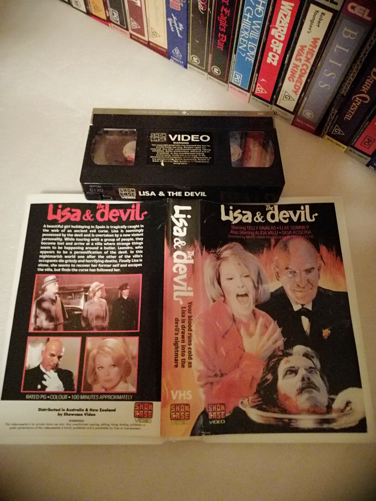 LISA & THE DEVIL (1973) Pre Cert Australian Show Case Video Issue