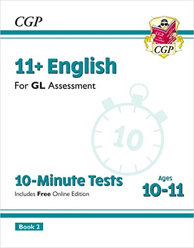 11+ GL 10-Minute Tests: English - Ages 10-11 Book 2 (with Online