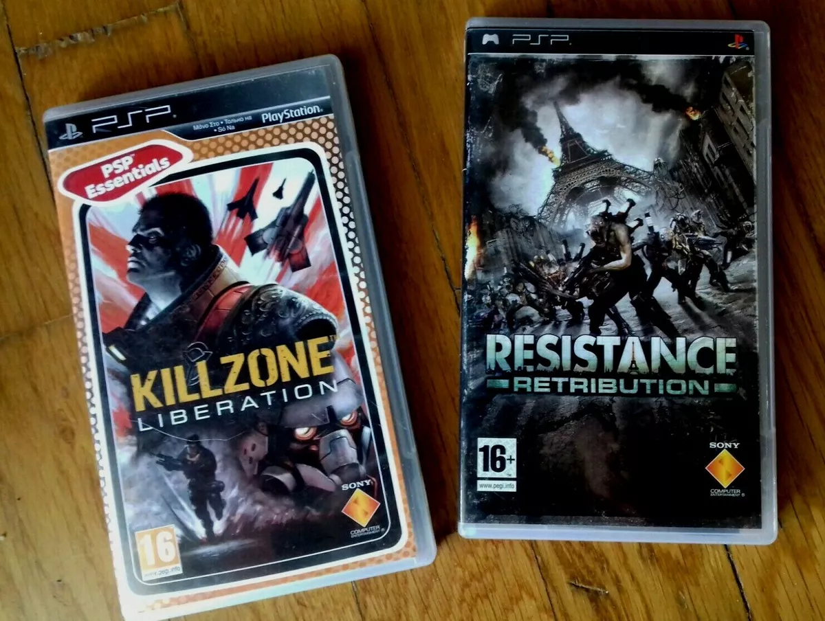 Resistance Retribution+Killzone Psp