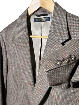 Vtg Brooks Brothers Sports Coat Blazer Men