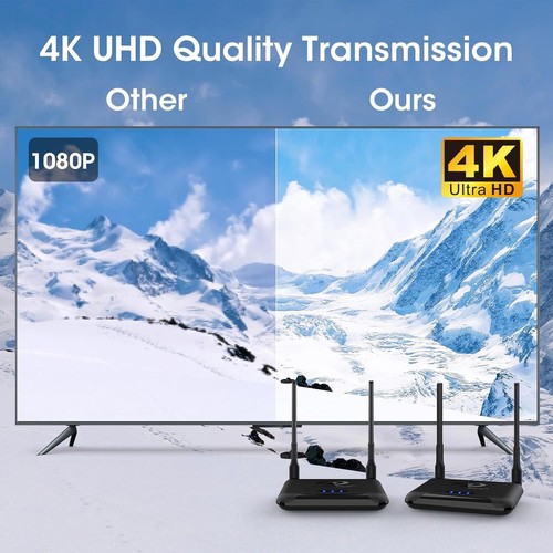 Binken 4K Wireless HDMI Transmitter & Receiver 820Ft 250M Wireless Extender Kit - Picture 4 of 8