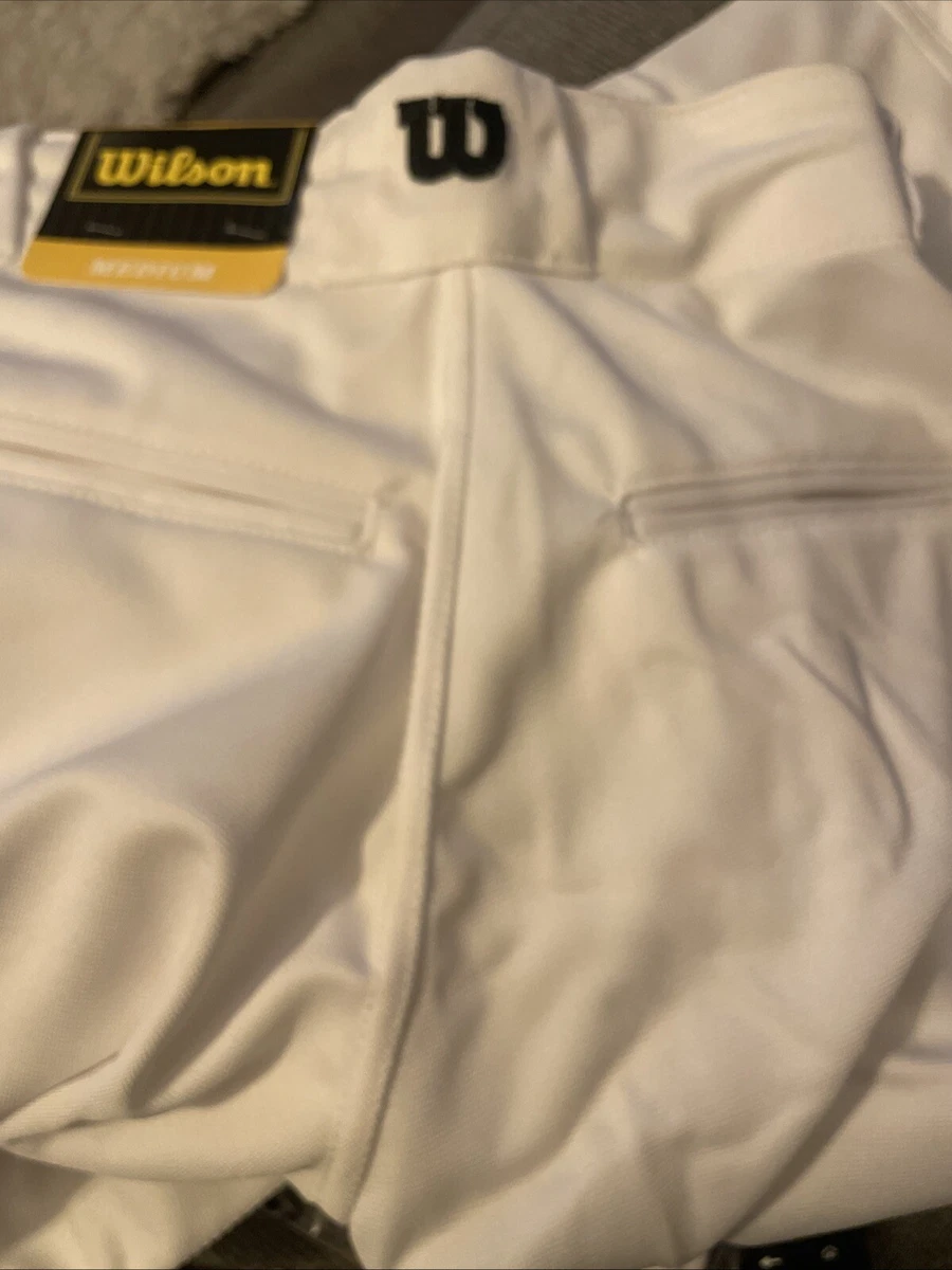 Wilson Jugend Jungen Medium weiß Sport Baseball Überziehhose
