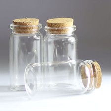 Bottle 5-30 pieces Clear Wishing bottles Vial 50ml Borosilicate Lots 37x70mm