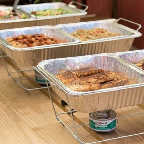 Sterno Chafing Dish Buffet Set - Catering Supplies Buffet Display - Pack of 9 - Bild 4 von 6