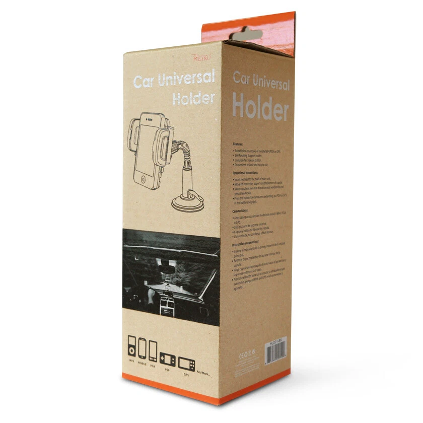 REIKO UNIVERSAL VENTOSA VENTANA O TAZA SOPORTE PARA TELÉFONO EN NEGRO COCHE NUEVO Foto 4 de 4