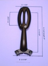 52  CEILING FAN BLADE ARM BRACKET REPLACEMENT GLENDALE OIL RUBBED BRONZE