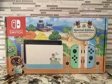 Nintendo Switch Animal Crossing Console Special Edition EMPTY RETAIL BOX ONLY