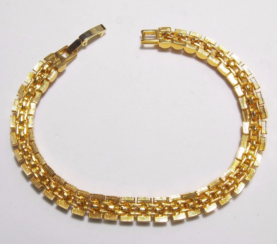 Pulsera de tenis firmada PD PREMIER DESIGNS, HORIZONTE, cristales de topacio/ámbar/peridoto Foto 3 de 4