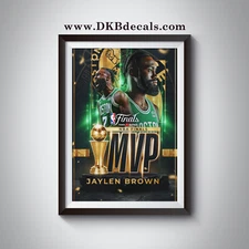 NBA Finals 2024 Champions Boston Celtics Poster - Various Sizes up to 13" x 19"