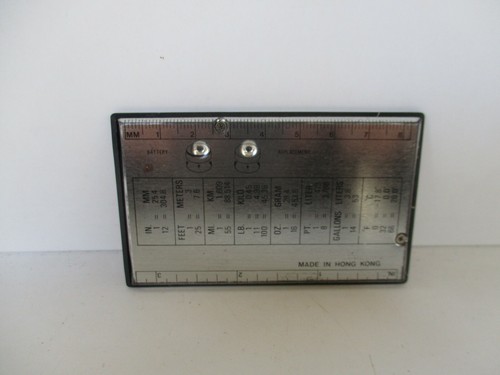 RARA CALCOLATRICE A DISPLAY LCD 199 CRYSTAL ANNI '80 - Picture 3 of 3