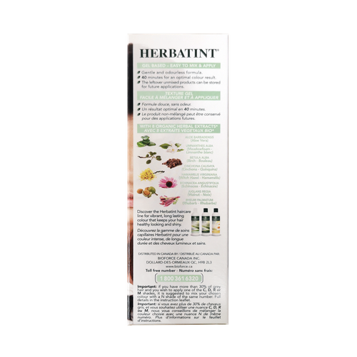 Herbatint Permanent Haircolour Gel 4M -Mahogany Chestnut 135ml - Picture 3 of 3