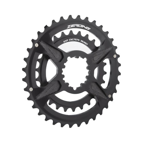 Mountain Bike Chainwheel 2 X 10 / 11 / 12s 36-26T 38-28T Double Chainrings - Picture 10 of 20