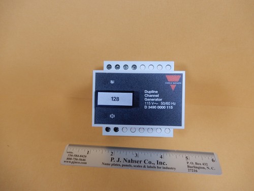 Carlo Gavazzi Dupline D3490 0000 115 Channel Generator Used Working - Afbeelding 1 van 4