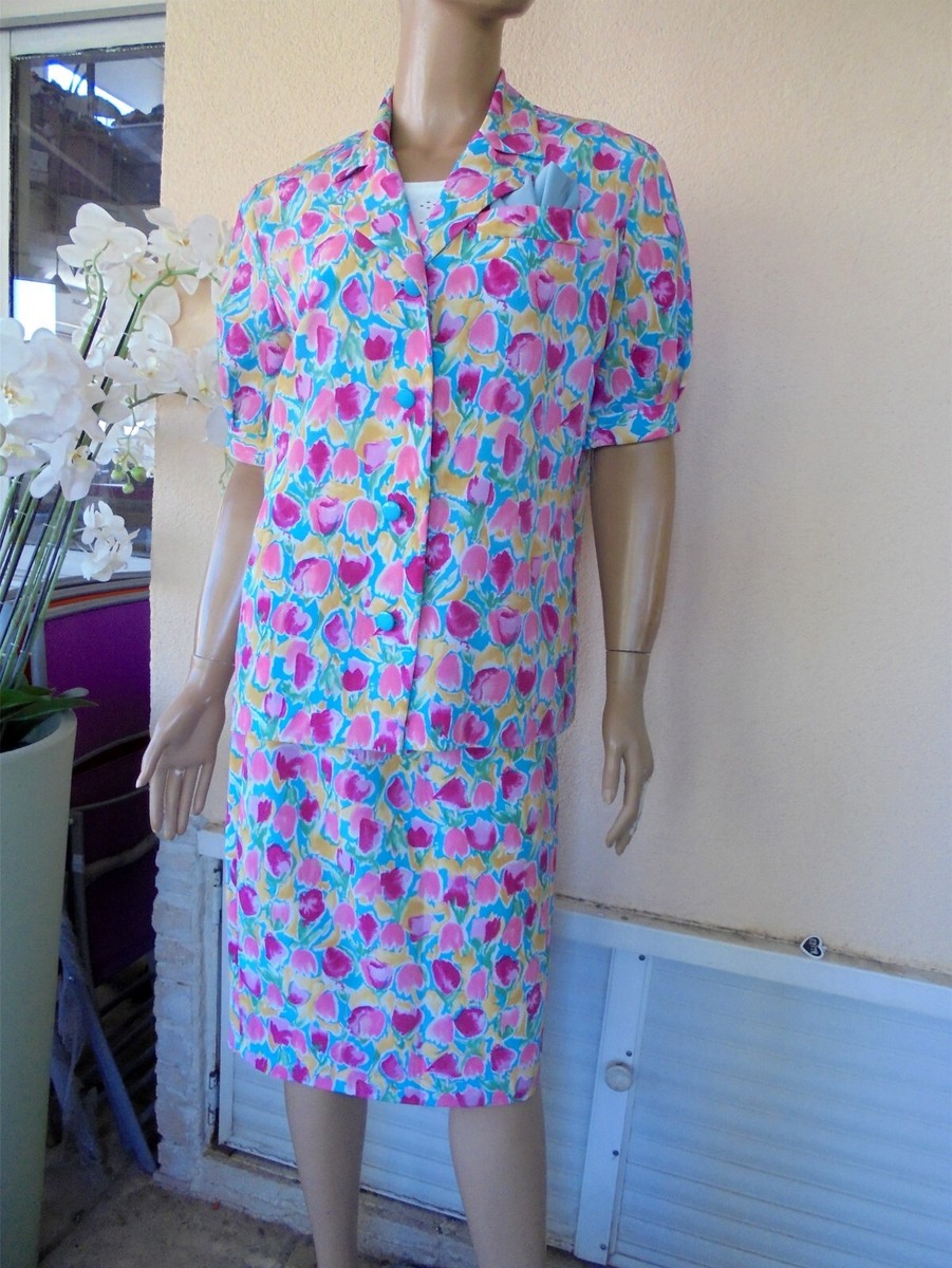 Robe Marcelle Griffon - Blanc & Noir - Taille 38 - Manches Courtes - Polyester - Style Maxi - Occasion Formelle