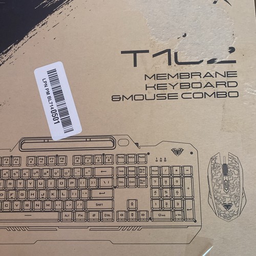 AULA Keyboard, T102 104 Keys Gaming Keyboard and Mouse Combo with RGB Backlit... - Picture 10 of 12