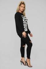 Fashion Nova Passion For Fashion Tunic Top In Size Black 3X Brand New